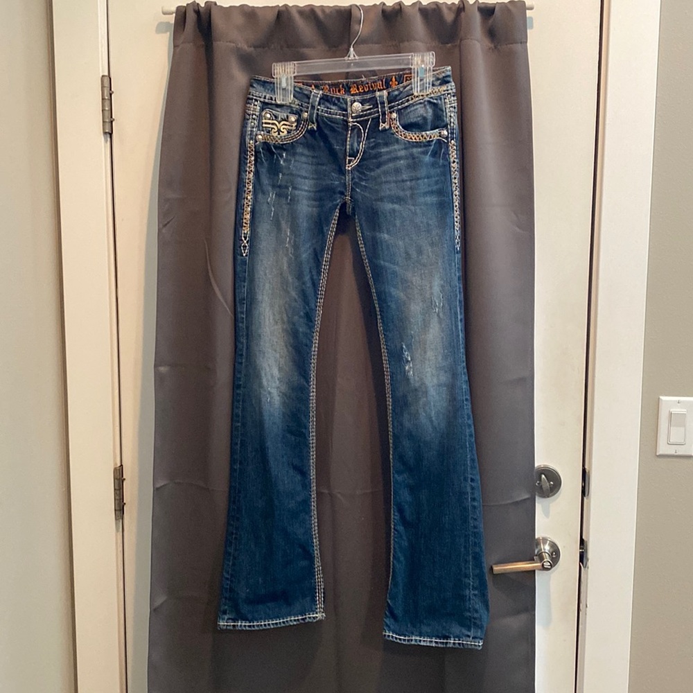 Rock Revival Low Rise/Boot cut Jeans